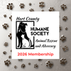 Proud Supporter Magnet for Membership In Hart County Humane Society