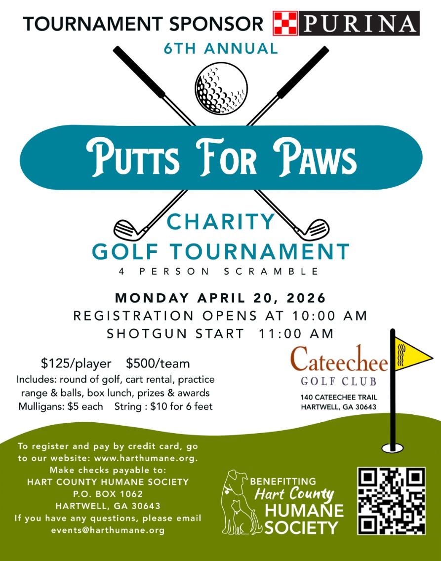 Putts for Paws Brochure